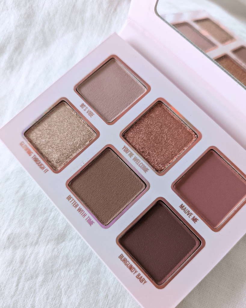 Kylie Cosmetics Mini Mauve Palette - mauve eyeshadow for everyday makeup