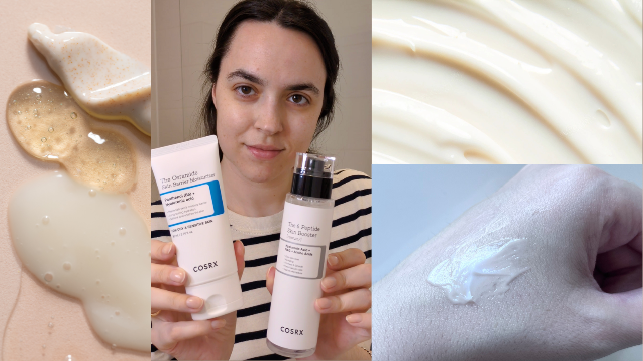 COSRX’s New Ceramide Moisturizer & 6 Peptide Skin Booster Review