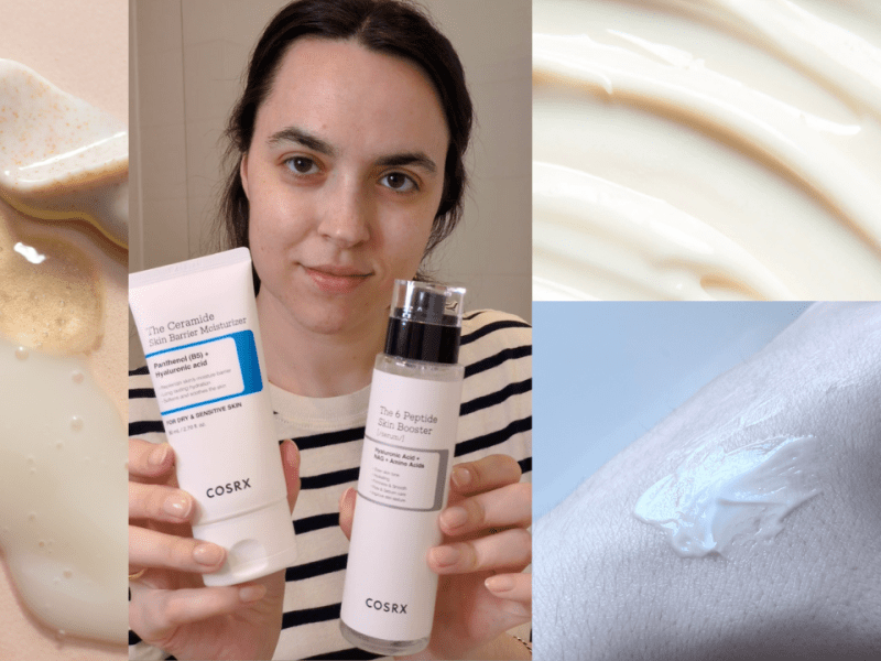 COSRX’s New Ceramide Moisturizer & 6 Peptide Skin Booster&nbsp;Review