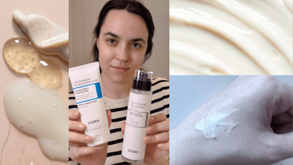 COSRX’s New Ceramide Moisturizer & 6 Peptide Skin Booster&nbsp;Review